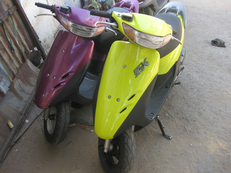 Honda Dio ZX 1 phong cach zin vang choe - 7