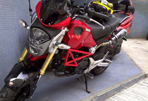 Honda MSX do thanh sieu moto Ducati - 6