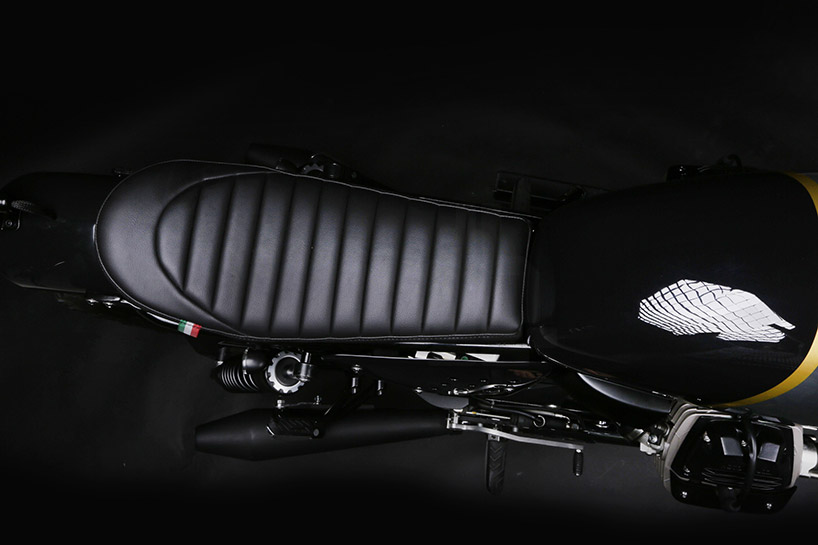 Moto Guzzi V7 Stone do Tracker cuc ki phong cach - 4
