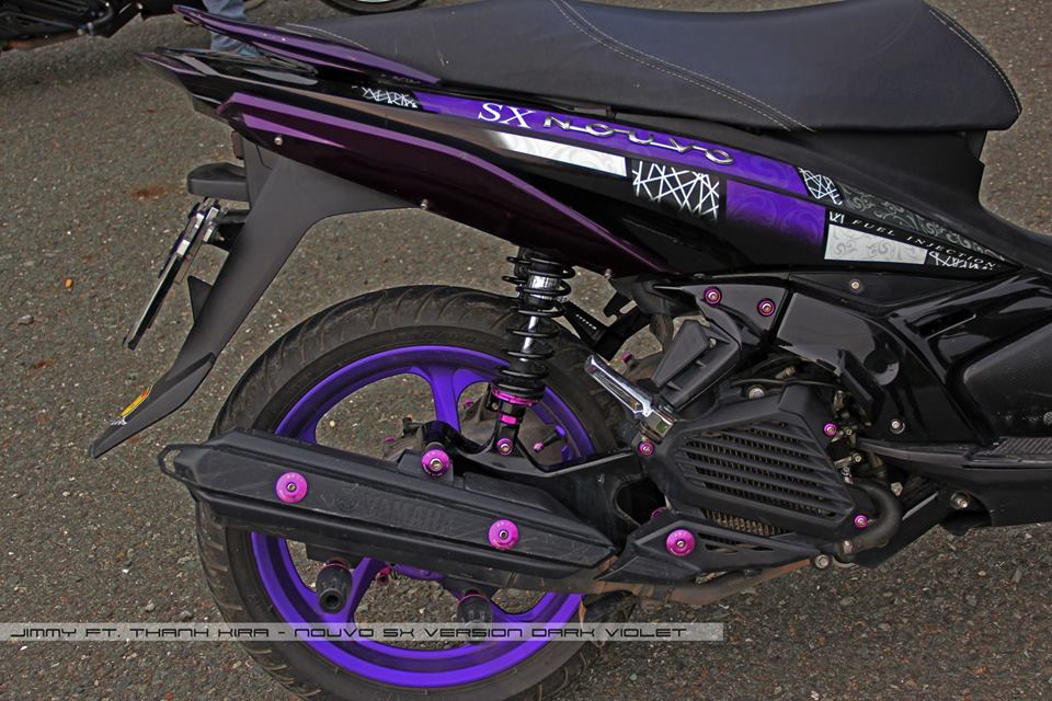Yamaha Nouvo Sx Dark Violet - 4