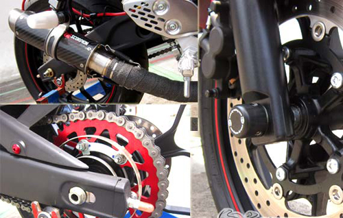 Yamaha R25 phong cach cua MotoGP - 3