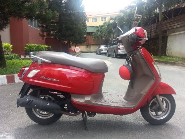 Ban SYM Fiddle II 125 Nhap khau Chinh Hang SYM kieu dang Vespa sang trong Chinh chu - 2