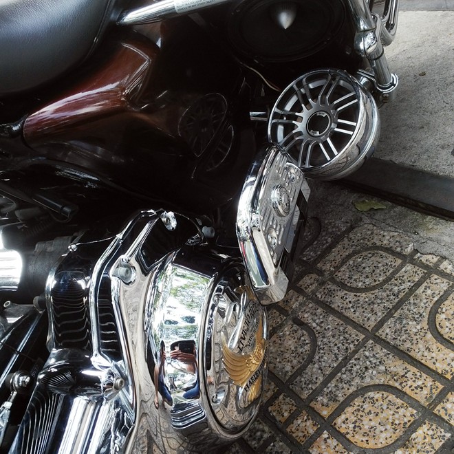 Ngay hoi tu cua nhung chiec Harley Davidson khung cua dai gia Sai Thanh - 7