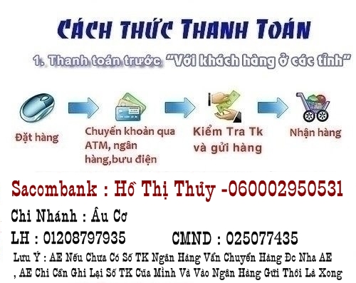 Sen Vang 10ly TCR Thailand NhongSen Dia TAC Nhap Khau Thailand Cho Exciter - 30