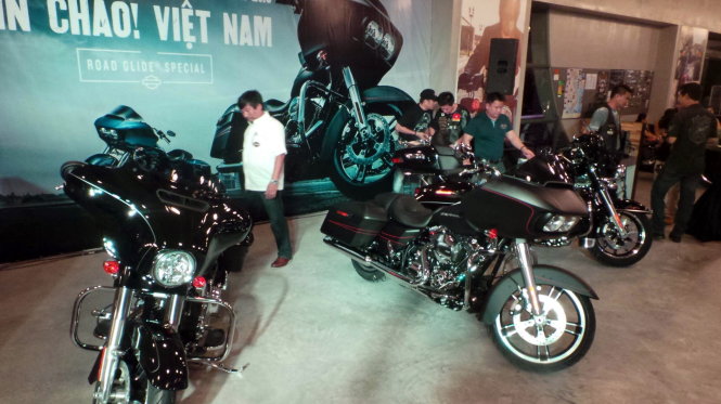 Harley Davidson Viet Nam gioi thieu 3 mau xe tien ti
