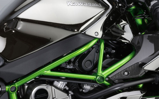 Kawasaki Ninja H2 chiec sieu mo to 1000cc nhanh nhat the gioi duoc ra mat - 10