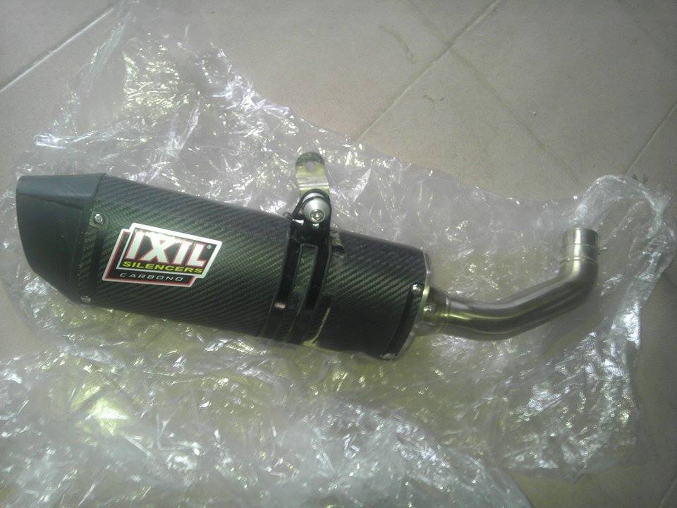 Po Ixil Carbon Exhaust can ban - 2