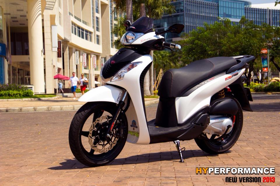 SH150i sang trong voi phong cach sporty