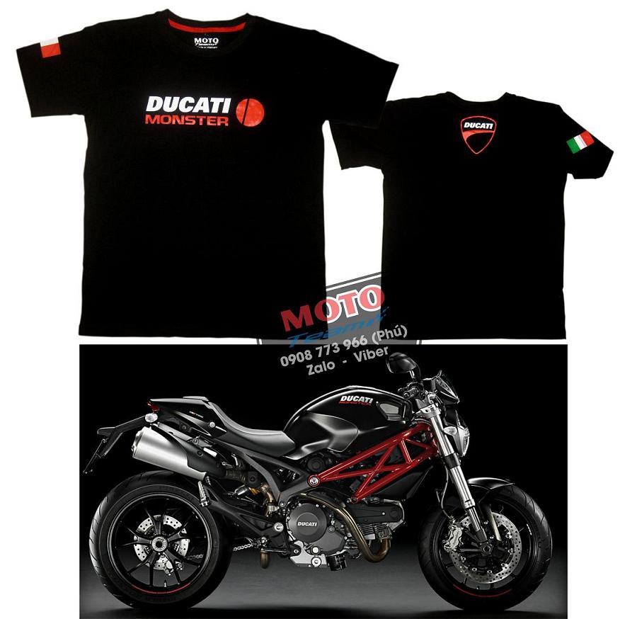 Ao thun Ducati monster