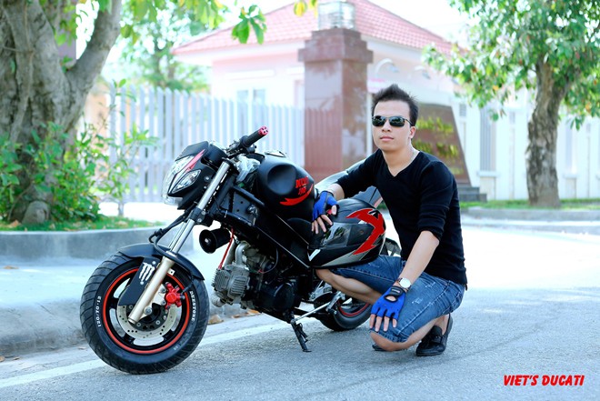 Can canh xe Nakedbike Ducati tu che tai Hai Duong - 9