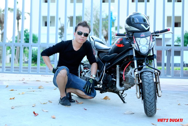 Can canh xe Nakedbike Ducati tu che tai Hai Duong - 10
