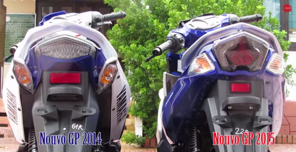 Clip So Sanh chi tiet Nouvo Sx GP 2015 va Nouvo SX Gp 2014 - 4