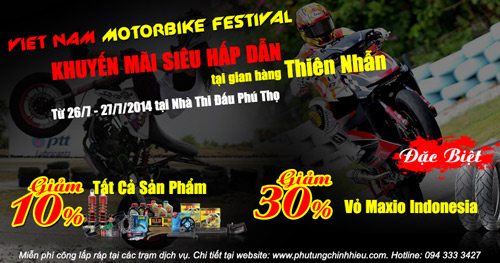 Cung Thien Nhan Tham Gia Ngay Hoi Xe Hot Nhat Nam - 3