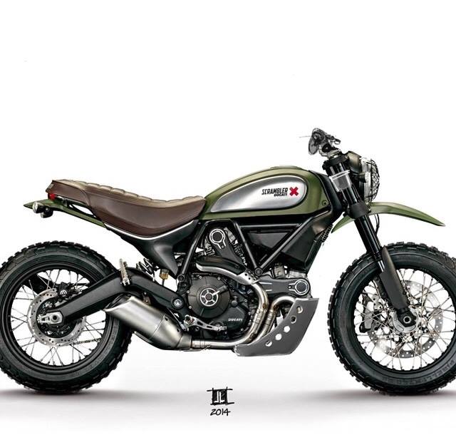 Ducati Scrambler cung nhung ban concept ca nhan hoa - 11