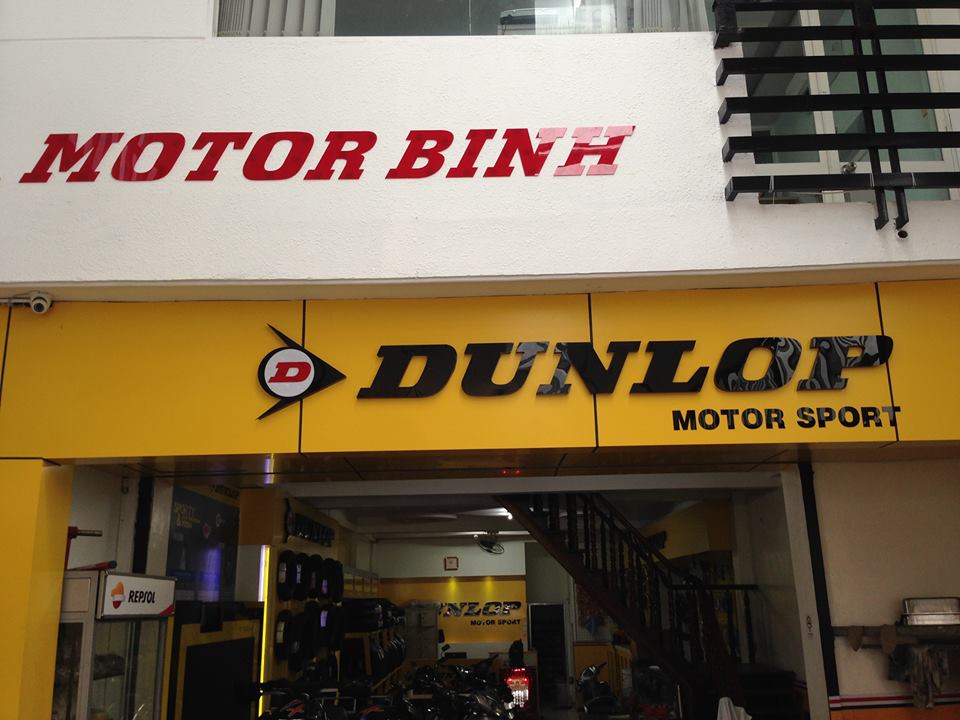 Moto Binh nha phan phoi doc quyen Dunlop tai tphcm