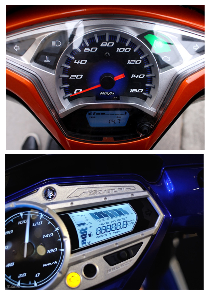 So sanh Yamaha Nouvo Fi 2015 va Honda Air Blade 125 - 5