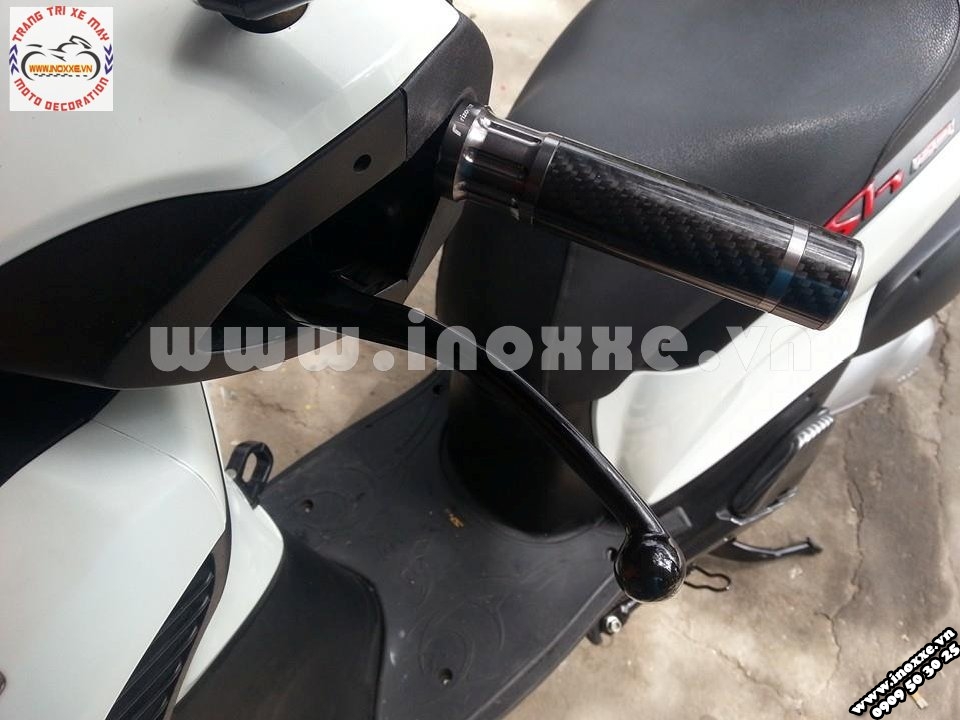Bao tay carbon Do choi cao cap cho xe may tai cua hang Hoang Tri inoxxevn - 12