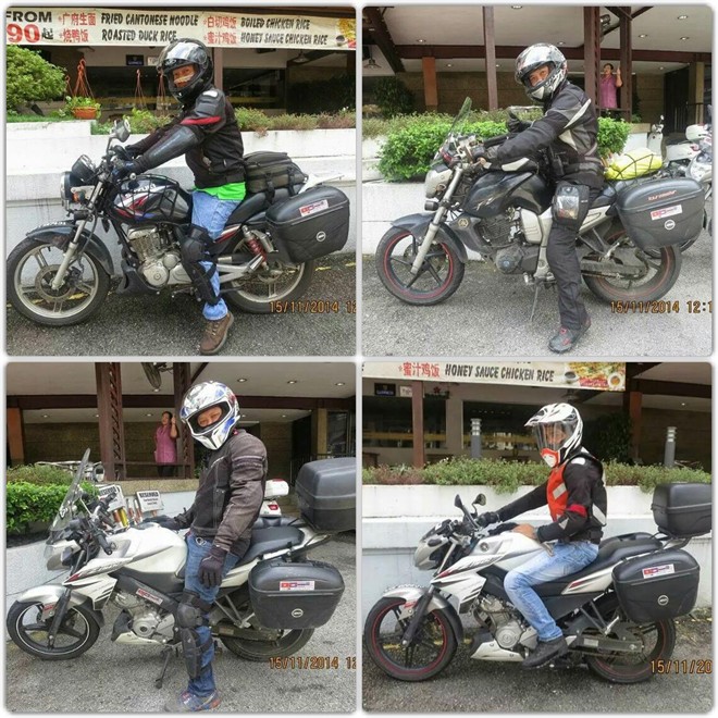 Chinh phuc 5000km qua Malaysia bang xe may cua 4 chang trai Viet - 2