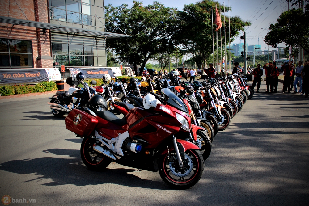 Doan Motor dieu hanh tai Sai Gon trong ngay be mac Bike Week 2014 - 4