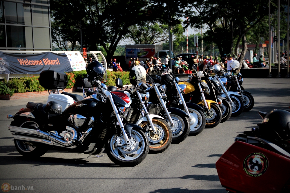 Doan Motor dieu hanh tai Sai Gon trong ngay be mac Bike Week 2014 - 6