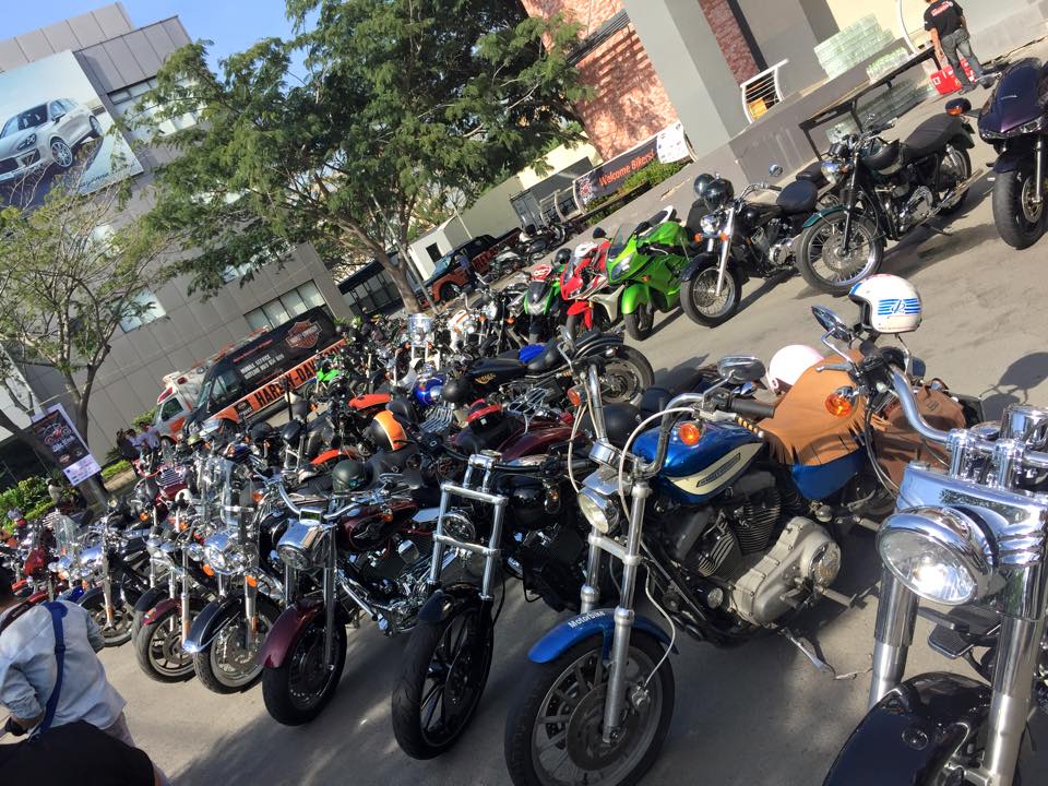 Doan Motor dieu hanh tai Sai Gon trong ngay be mac Bike Week 2014 - 7
