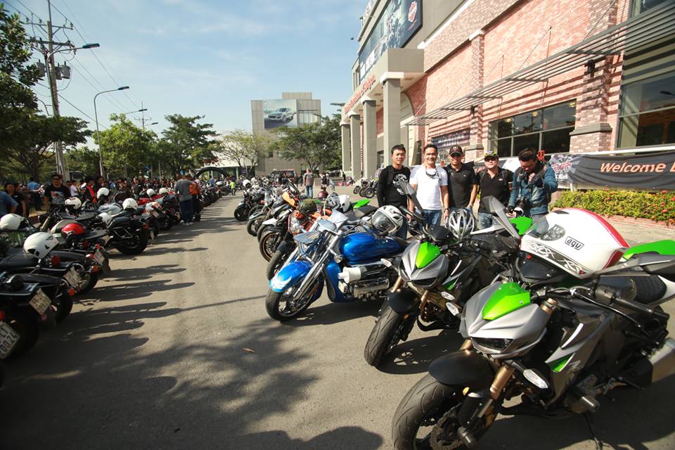 Doan Motor dieu hanh tai Sai Gon trong ngay be mac Bike Week 2014 - 19