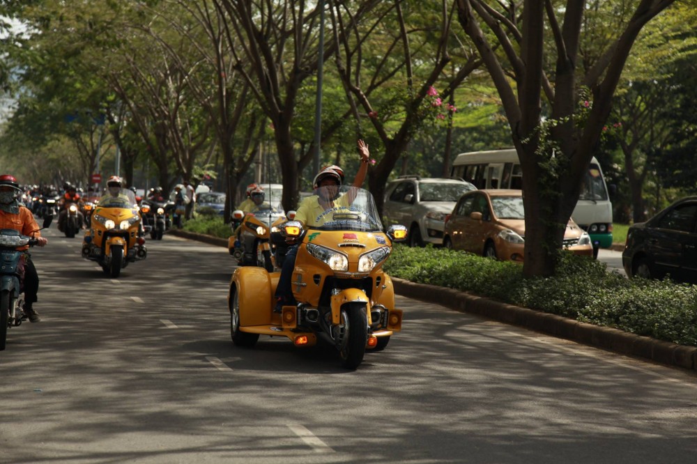 Doan Motor dieu hanh tai Sai Gon trong ngay be mac Bike Week 2014 - 24