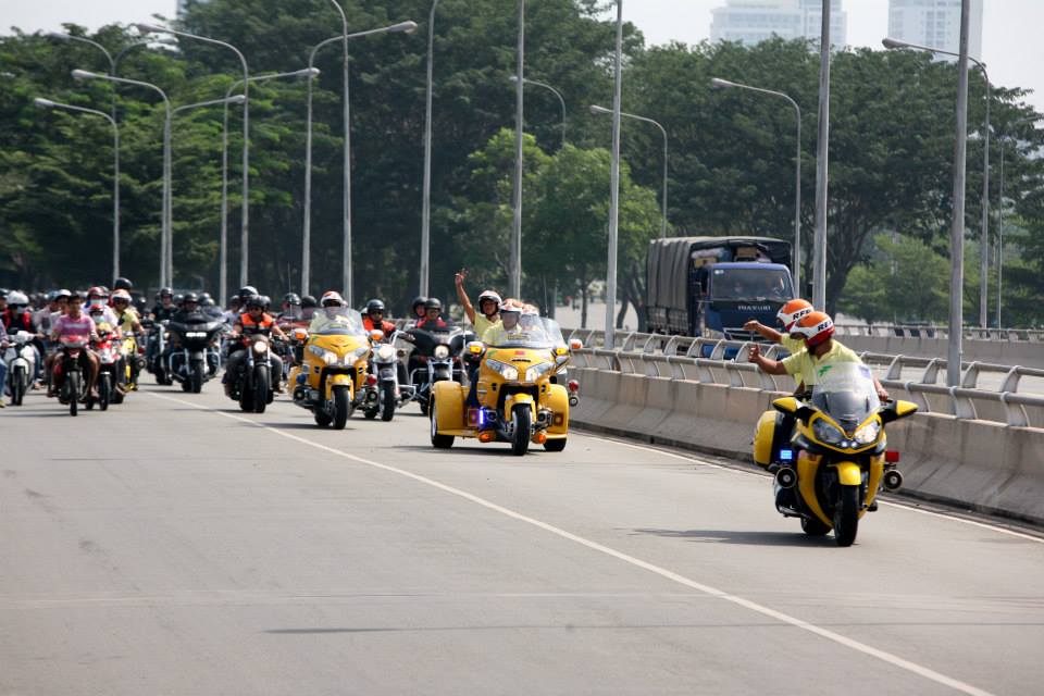 Doan Motor dieu hanh tai Sai Gon trong ngay be mac Bike Week 2014 - 25