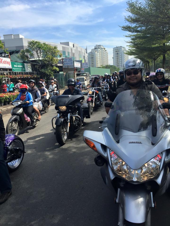 Doan Motor dieu hanh tai Sai Gon trong ngay be mac Bike Week 2014 - 30