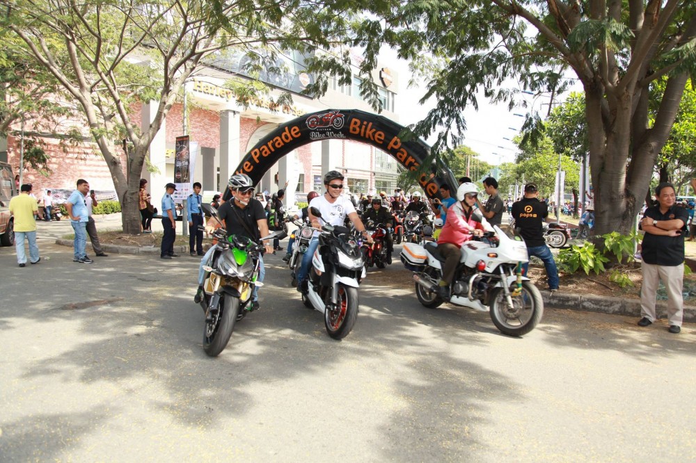 Doan Motor dieu hanh tai Sai Gon trong ngay be mac Bike Week 2014 - 32