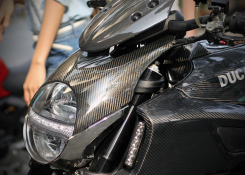 Ducati Diavel ban do full carbon cua Biker Viet Nam - 9