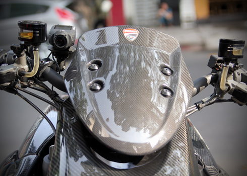 Ducati Diavel ban do full carbon cua Biker Viet Nam - 12