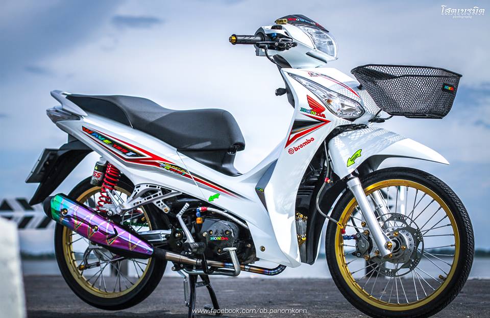 Bộ dàn áo Honda Wave 125i LED màu trắng Thái Lan đời 2019  2020  100C  Parts  phụ tùng 100c