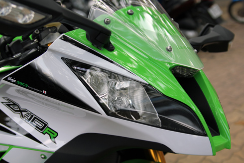 Kawasaki Ninja ZX10R 2015 vua cap cang Sai Gon - 4