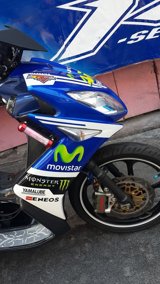 Nouvo LX do cuc khung voi phong cach Movistar MotoGP - 9