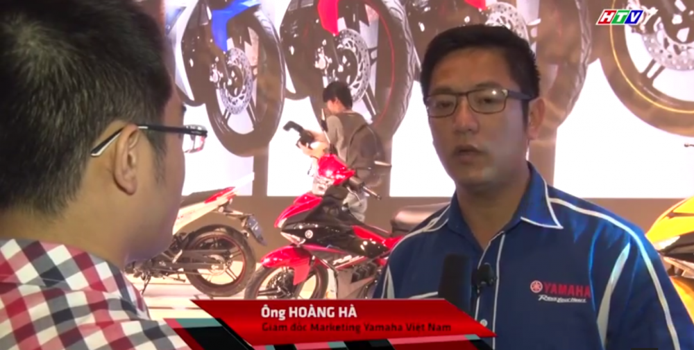 Yamaha Exciter 150 Len song truyen hinh HTV7