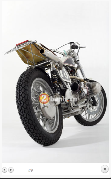 BMW R100RS Do theo phong cach Flat Tracker - 6