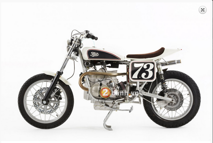 BMW R100RS Do theo phong cach Flat Tracker - 8