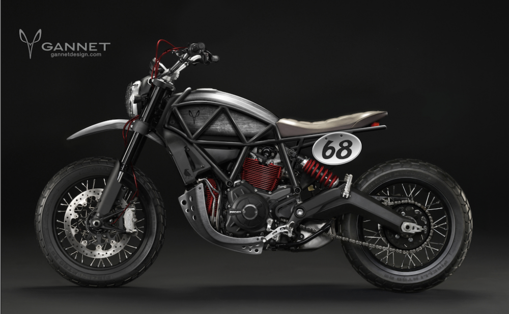 Ducati Scrambler Concept y tuong do tu Gannet Design - 2