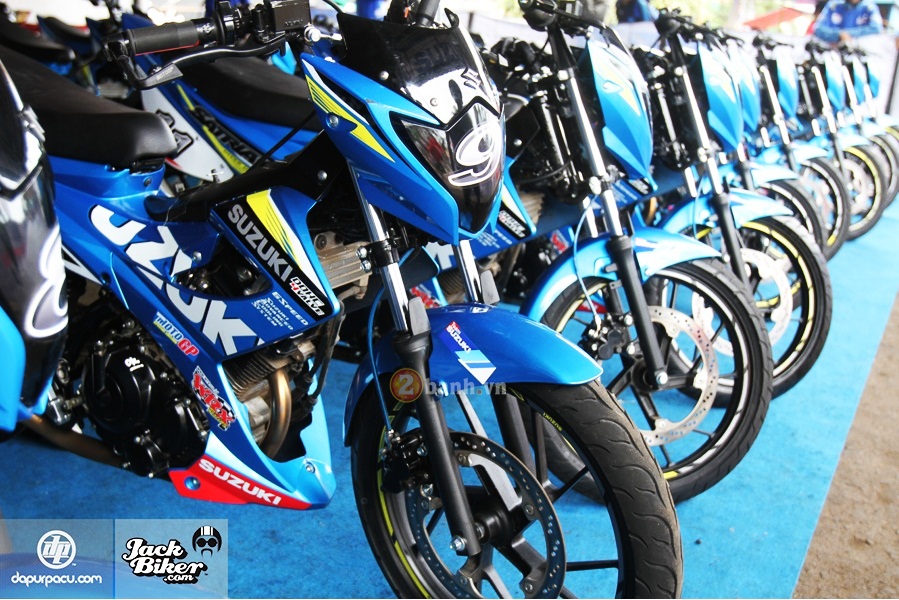 Giai dua Satria F150 phien ban MotoGP tai Indonesia - 2