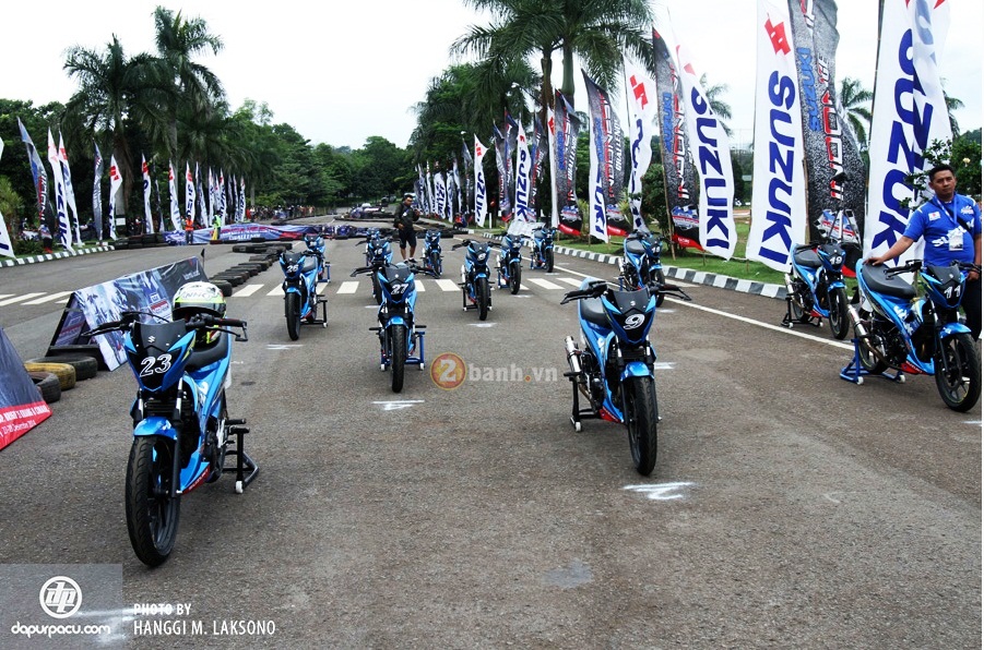 Giai dua Satria F150 phien ban MotoGP tai Indonesia - 8