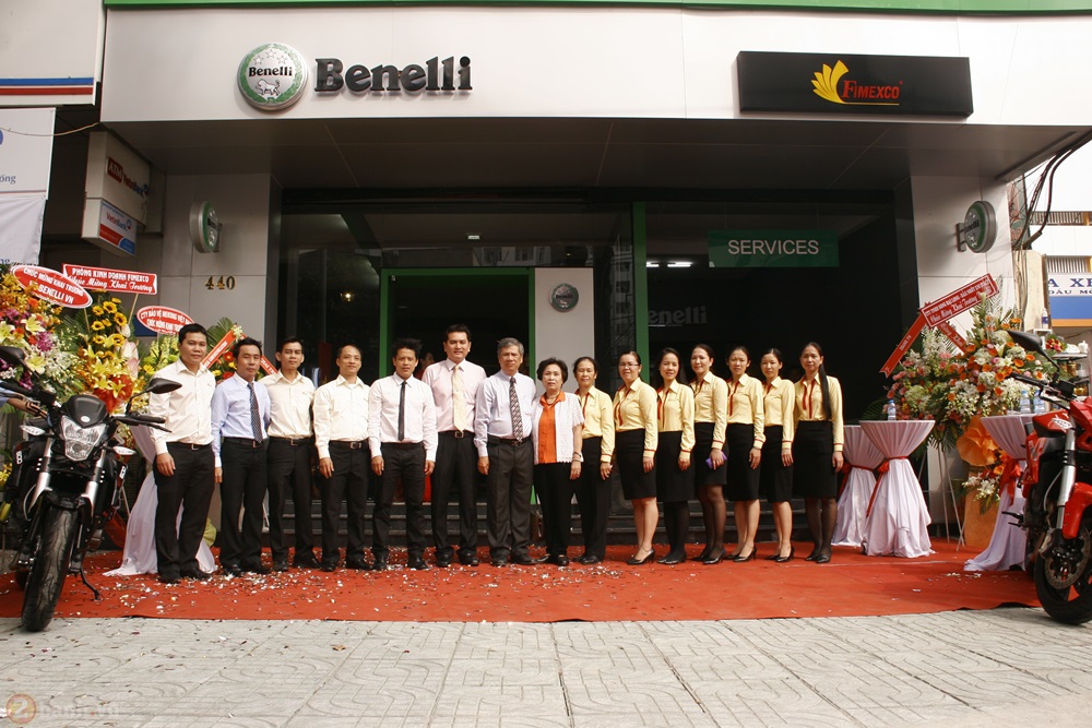 Tung bung khai truong he thong cua hang Benelli Premium Store dau tien tai Ho Chi Minh