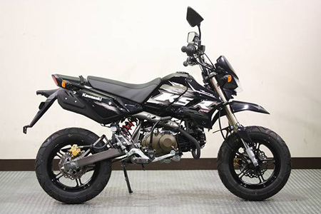 Kawasaki KSR Pro doi thu nang ky Honda MSX 125 tai Viet Nam