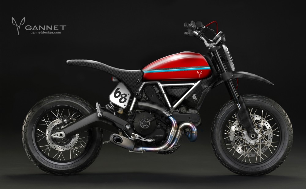Nhung chiec Ducati Scrambler phien ban concept do day tinh te - 3