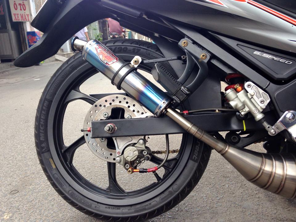 Yamaha Z125 tuyet dep trong dan do kieng - 3