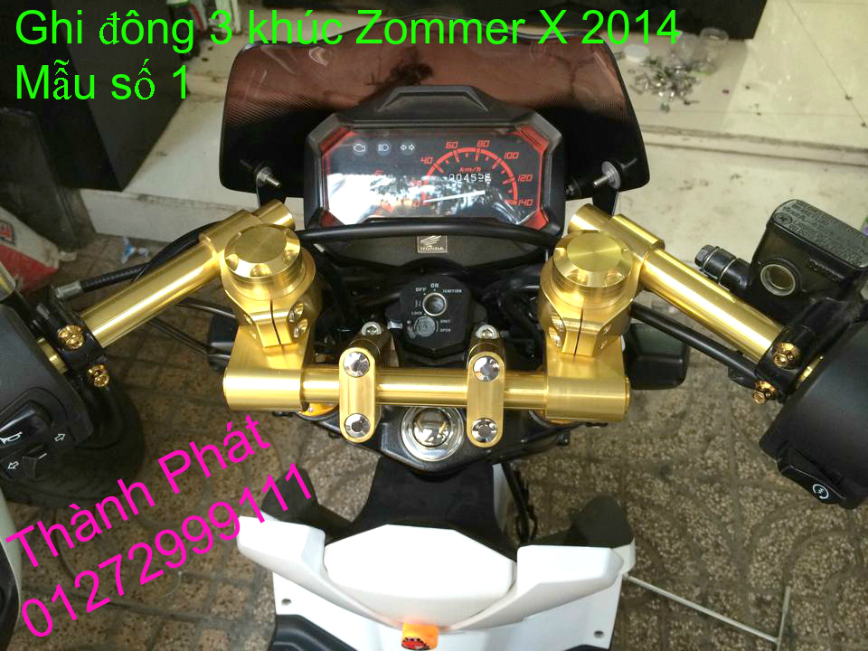 Do choi Honda MSX 125 tu A Z Po do Kinh gio Mo cay Chan bun sau de truoc Ducati Khung suo - 50