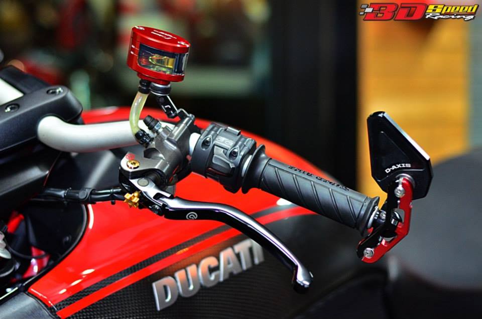 Ducati Diavel 2015 do sieu khung voi phien ban Carbon Red - 5