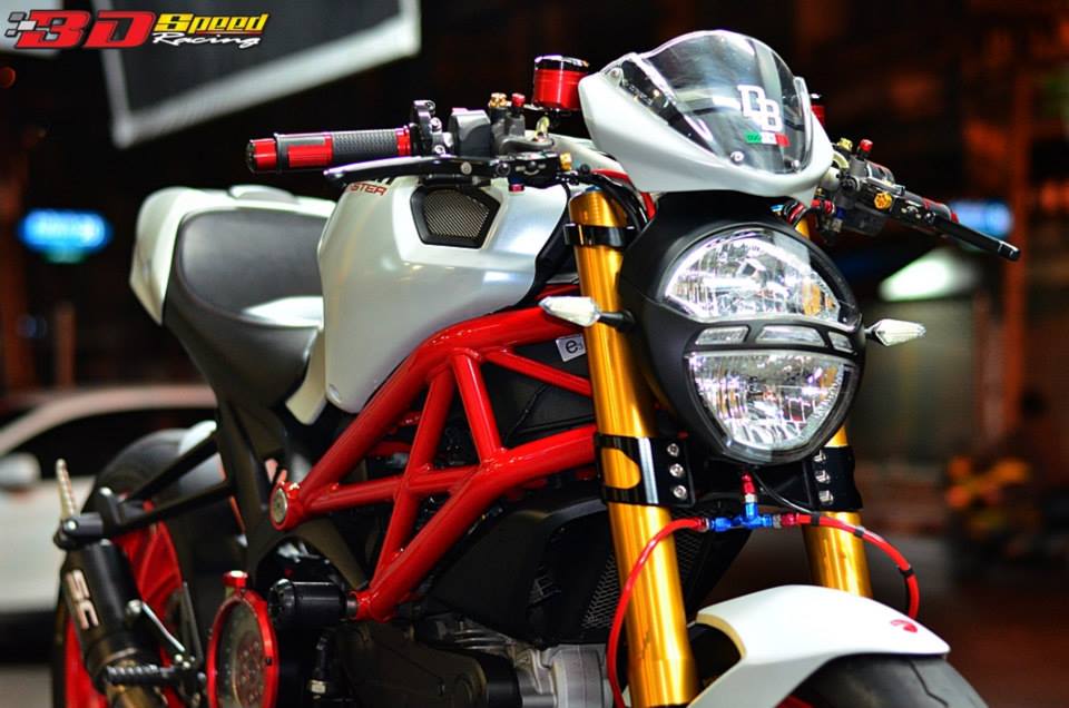 Ducati Monster 796 Khi con quy mot gio do cuc chat - 2