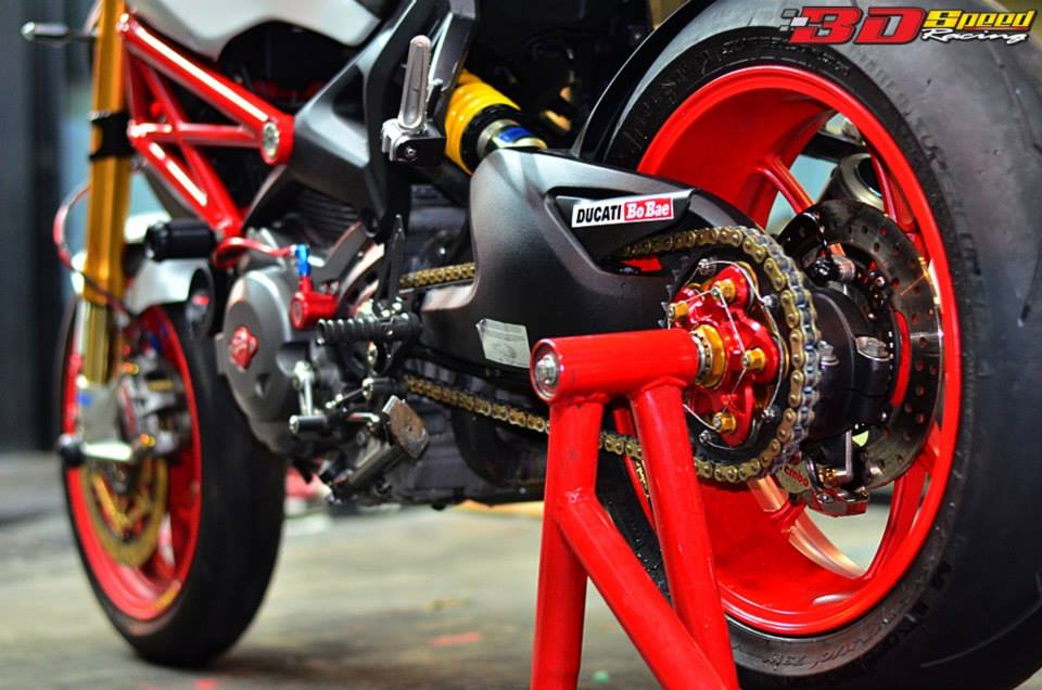 Ducati Monster 796 Khi con quy mot gio do cuc chat - 15