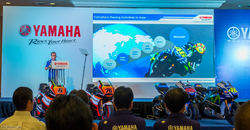 Yamaha M1 2015 va R25 2015 cung xuat hien tai Malaysia - 14